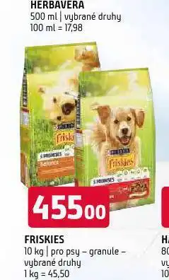 Terno Friskies granule pro psy nabídka