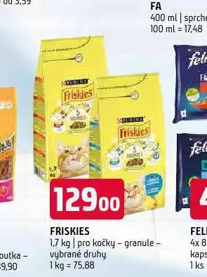 Terno Friskies granule pro kočky nabídka