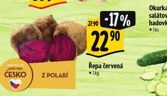 Albert Řepa červená nabídka