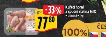 Albert Kuřecí horní a spodní stehna mix nabídka