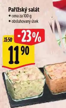 Albert Pařížský salát nabídka
