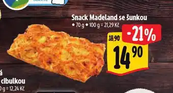 Albert Snack madeland se šunkou nabídka