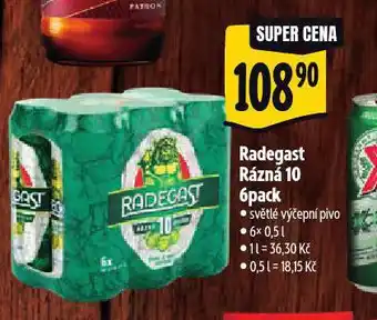 Albert Pivo radegast rázná 10 nabídka