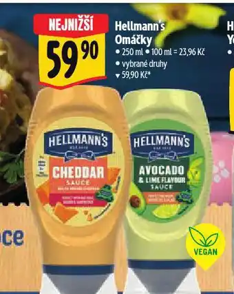 Albert Hellmann´s omáčky nabídka