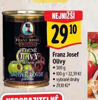 Albert Franz josef olivy nabídka