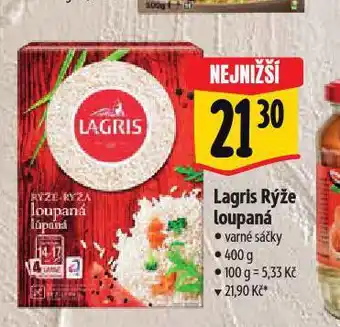 Albert Lagris rýže loupaná nabídka