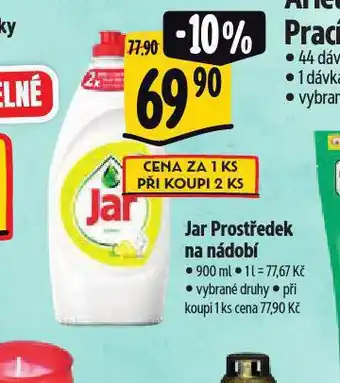 Albert Jar prostředek na nádobí nabídka