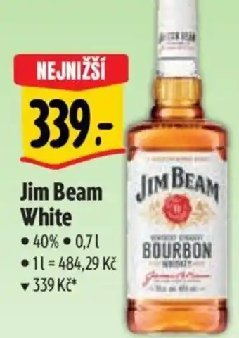 Albert Jim Beam White 0.7L nabídka