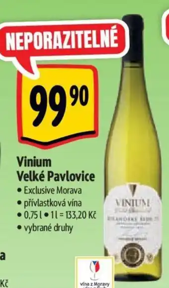 Albert Vinium Velké Pavlovice 0.75L nabídka