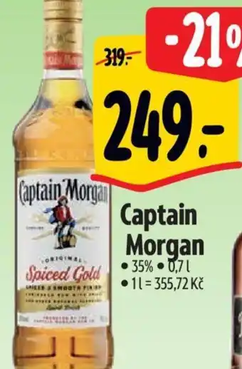 Albert Captain Morgan 0.7L nabídka