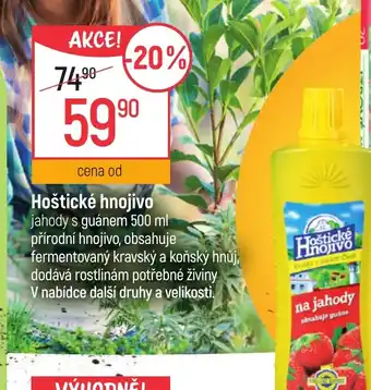 Globus Hoštické hnojivo nabídka