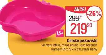 Globus Dětské pískoviště nabídka
