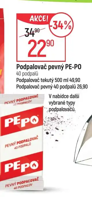 Globus Podpalovač pevný PE-PO nabídka
