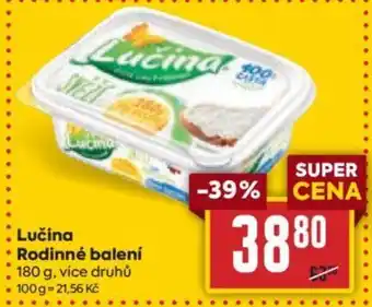 Billa Lučina Rodinné balení nabídka