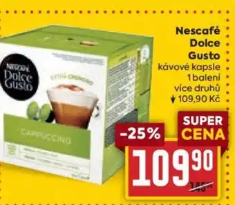Billa Nescafé Dolce Gusto nabídka