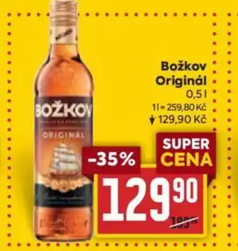 Billa Božkov Originál 0,5L nabídka