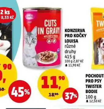 Penny Market Louisa konzerva pro kočky nabídka