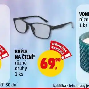 Penny Market Brýle na čtení nabídka