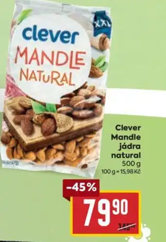 Billa Clever Mandle jádra natural nabídka
