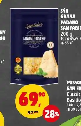 Penny Market Sýr grana padano nabídka