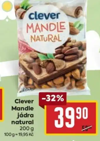 Billa Clever Mandle jádra natural nabídka