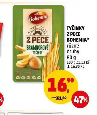 Penny Market Tyčinky z pece bohemia nabídka