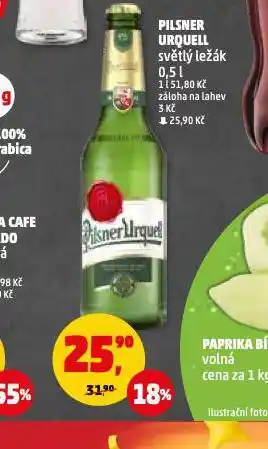 Penny Market Pivo pilsner urquell nabídka