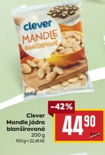 Billa Clever Mandle jádra blanšírovaná nabídka