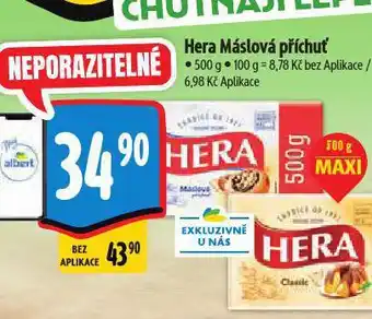 Albert Hera máslová příchuť nabídka
