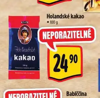 Albert Holandské kakao nabídka