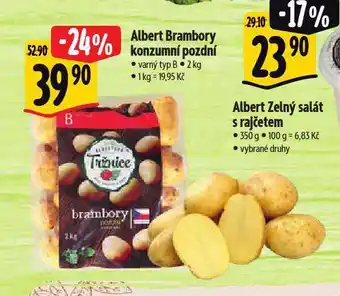 Albert Brambory konzumní pozdní nabídka