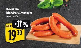Albert Kovářská klobása s česnekem nabídka