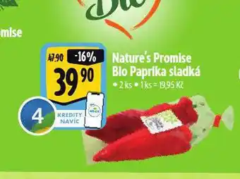 Albert Bio paprika sladká nabídka