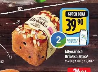 Albert Mlynářská brioška žitná nabídka