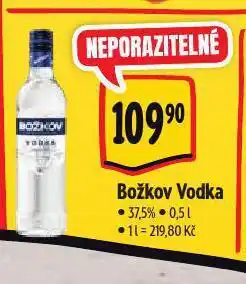 Albert Božkov vodka nabídka