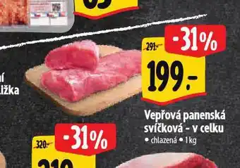 Albert Vepřová panenská svíčková nabídka