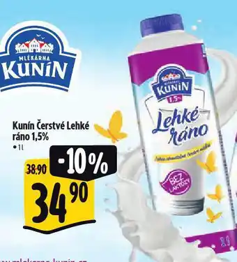 Albert Kunín čerstvé lehké ráno nabídka