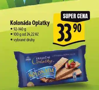 Albert Kolonáda oplatky nabídka