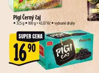 Albert Pigi čaj nabídka