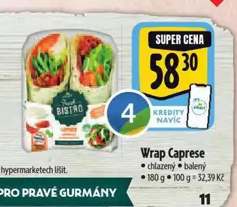 Albert Wrap caprese nabídka