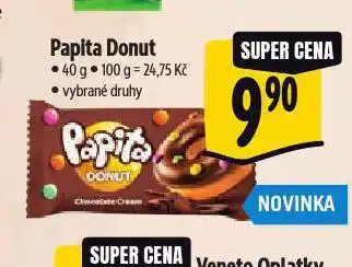 Albert Papita donut nabídka