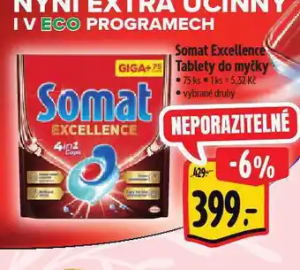Albert Somat tablety do myčky nabídka