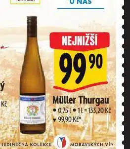 Albert Muller thurgau nabídka