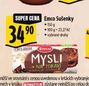 Albert Emco sušenky nabídka