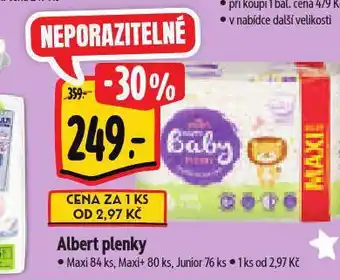 Albert Plenky nabídka