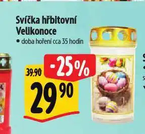 Albert Svíčka hřbitovní nabídka