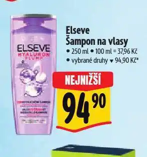 Albert Elseve šampon na vlasy nabídka