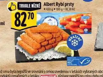 Albert Rybí prsty nabídka