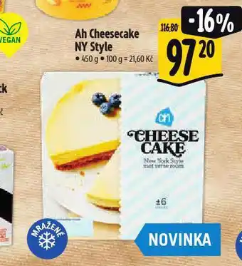 Albert Ah cheesecake ny stale nabídka