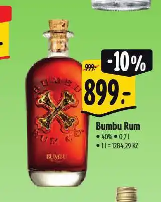 Albert Bumbu rum nabídka